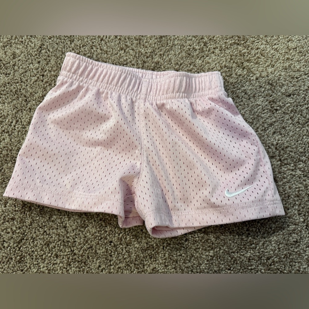 Nike Light Pink Mesh Shorts